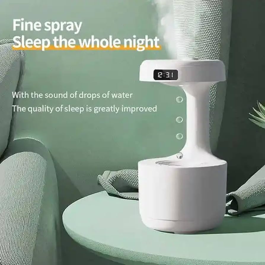 Anti-Gravity USB Air Humidifier & Ultrasonic Purifier 800ML