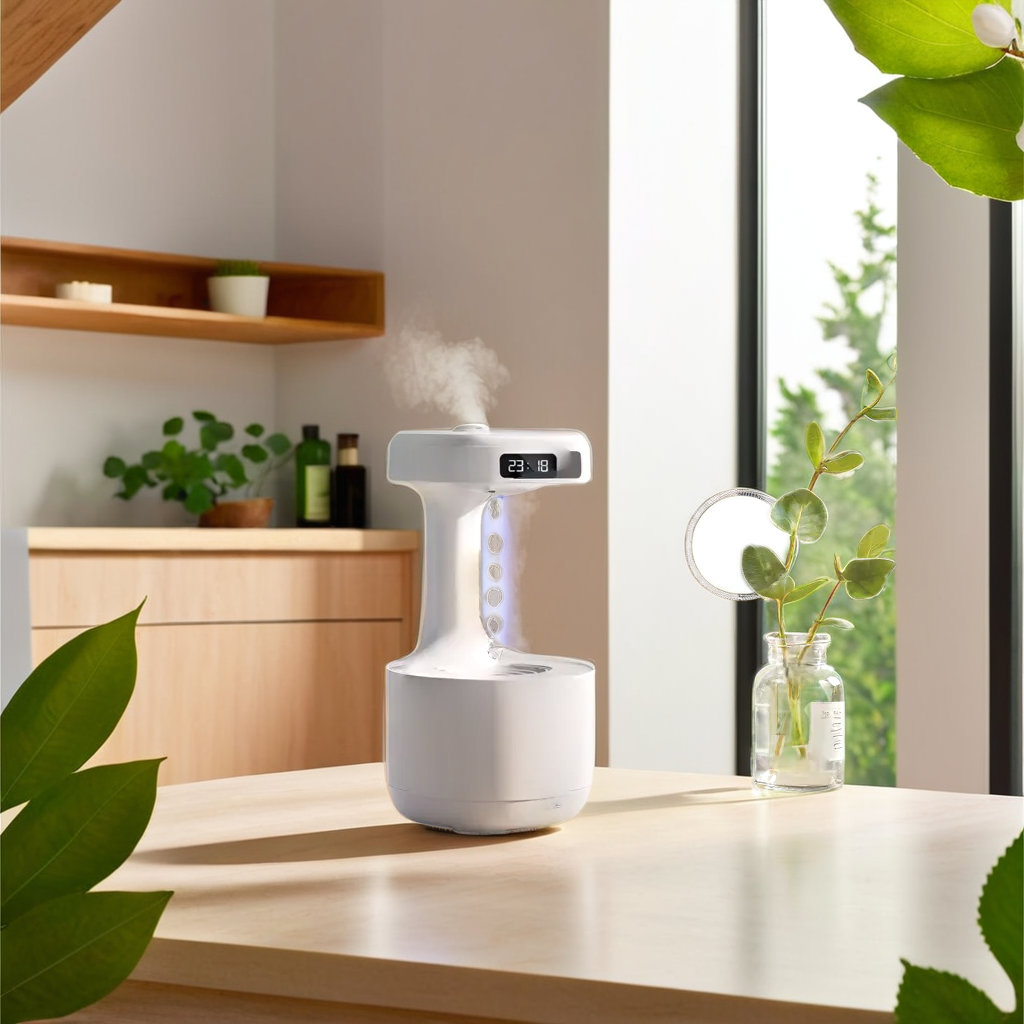 Anti-Gravity USB Air Humidifier & Ultrasonic Purifier 800ML